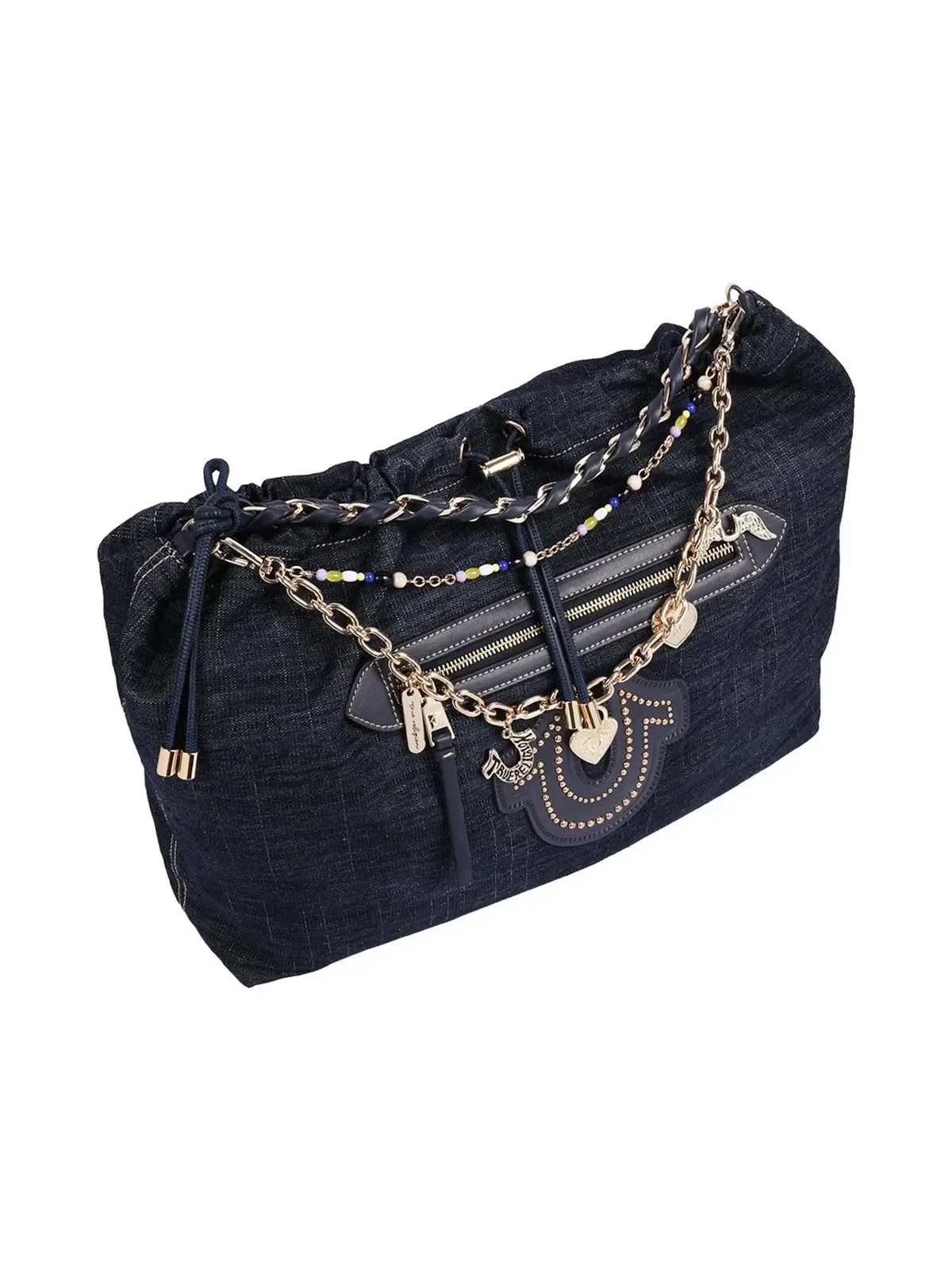 Bolso Hobo Vintage Chain en Denim - imagen 2