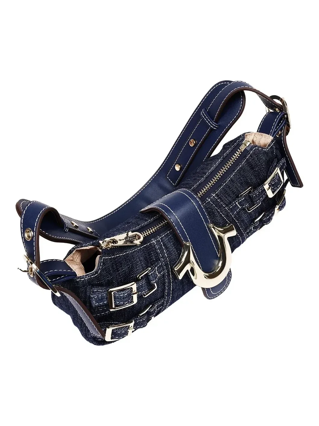 Bolso de Hombro en Denim - imagen 4