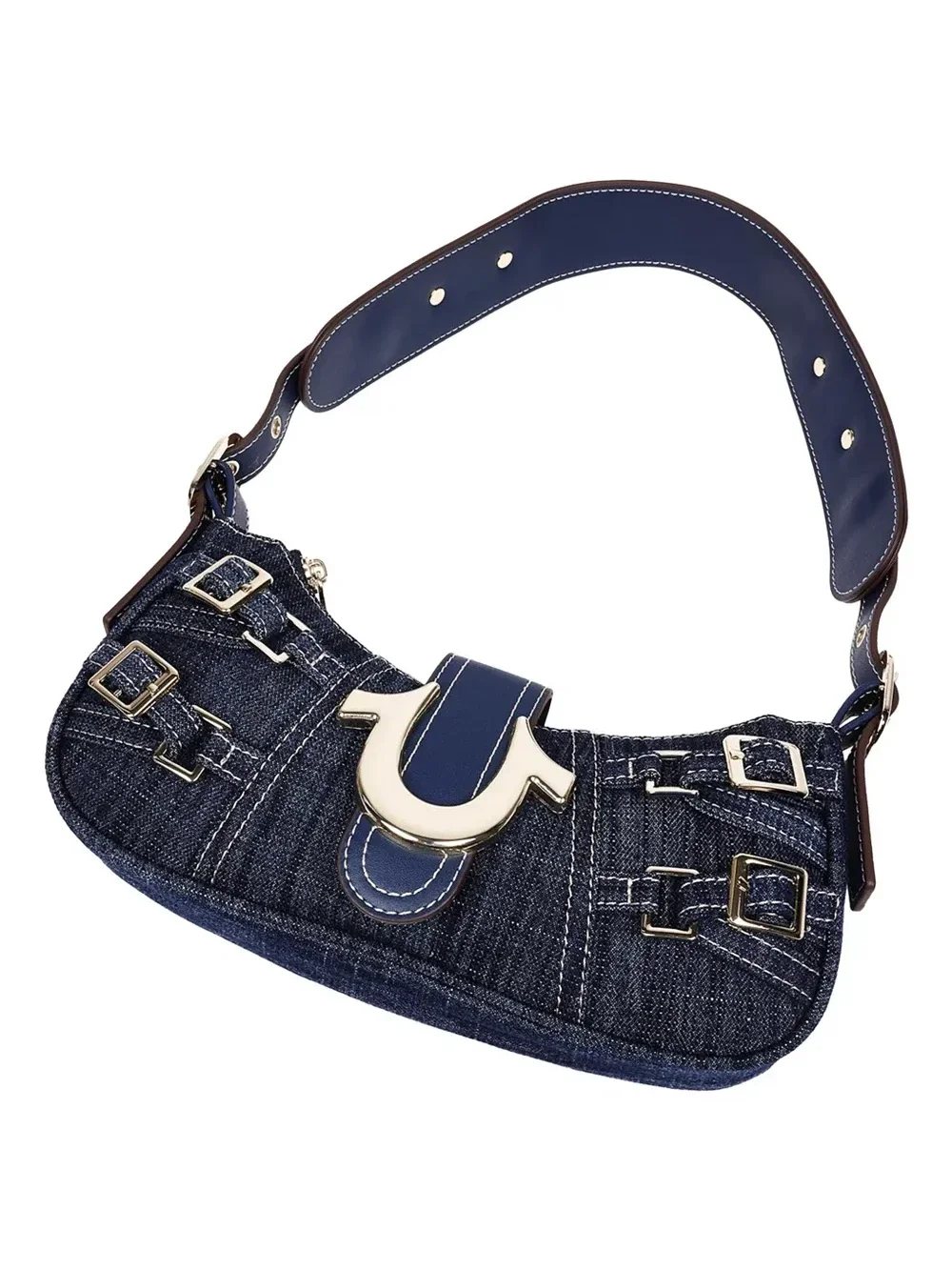 Bolso de Hombro en Denim - imagen 6