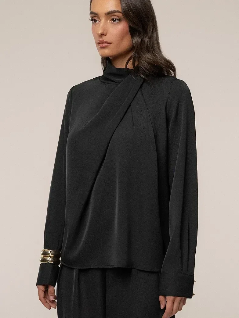 Blusa Alexa en Satín - imagen 7