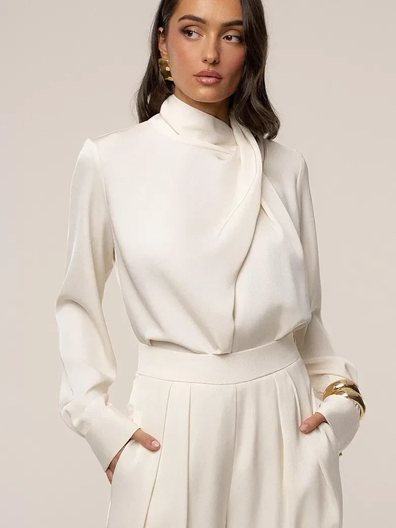 Blusa Alexa en Satín