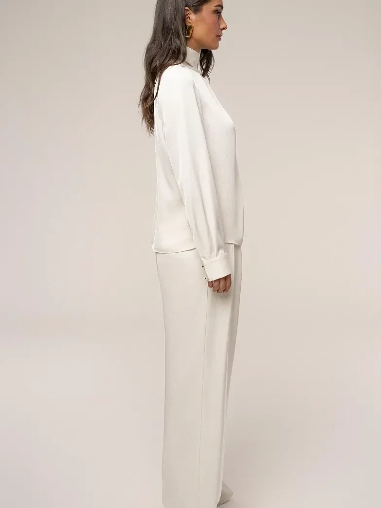 Blusa Alexa en Satín - imagen 2