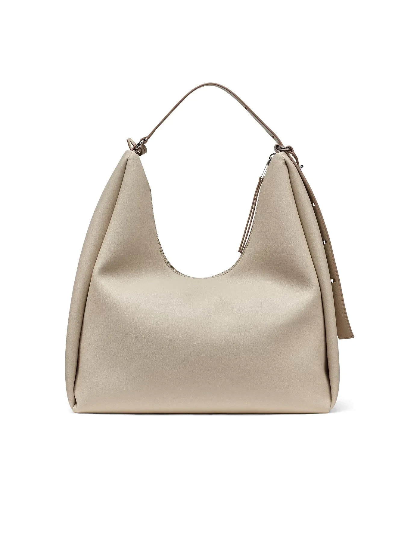 Elicia Large Hobo Handbag - Light Taupe - imagen 3