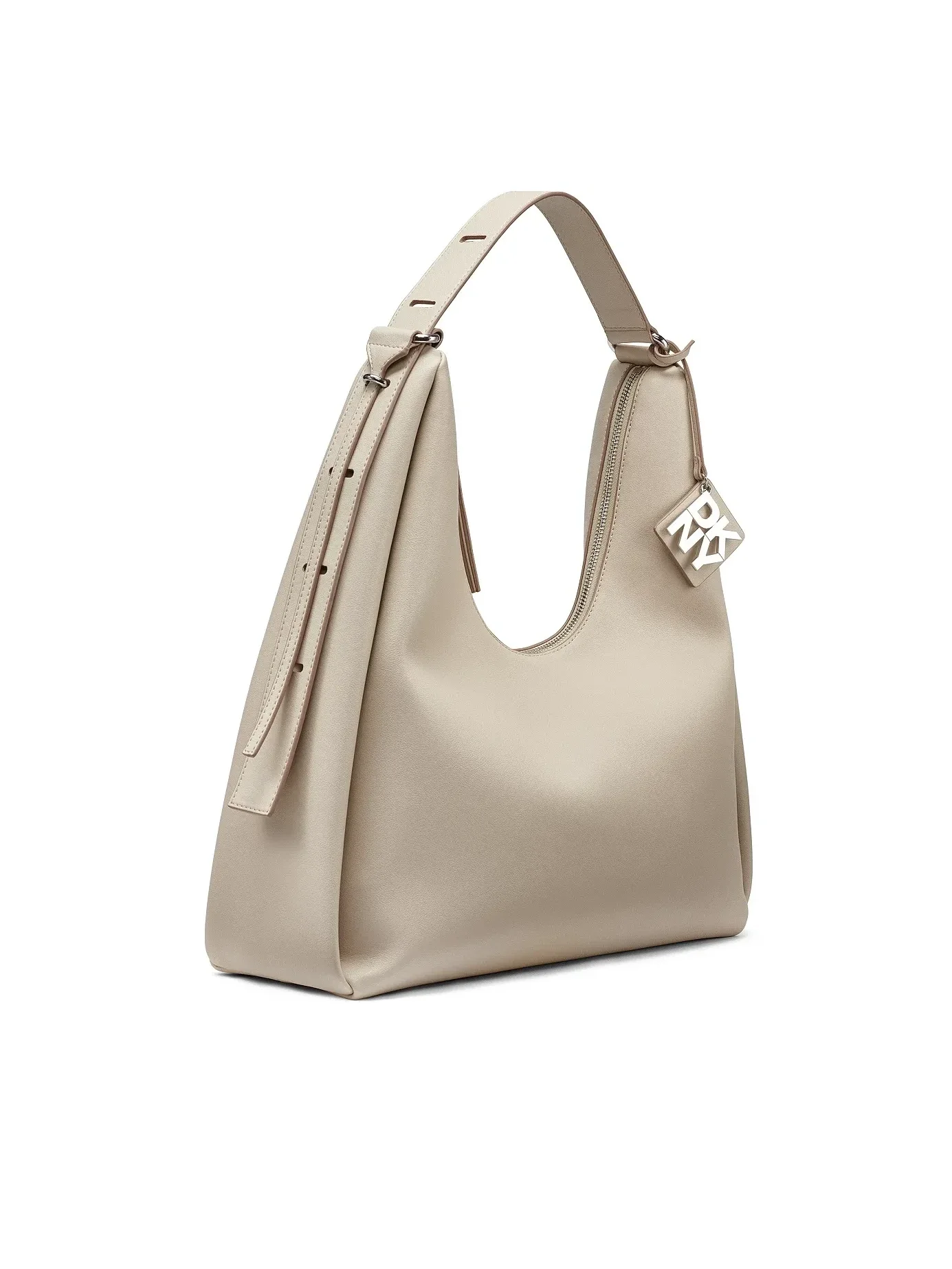 Elicia Large Hobo Handbag - Light Taupe