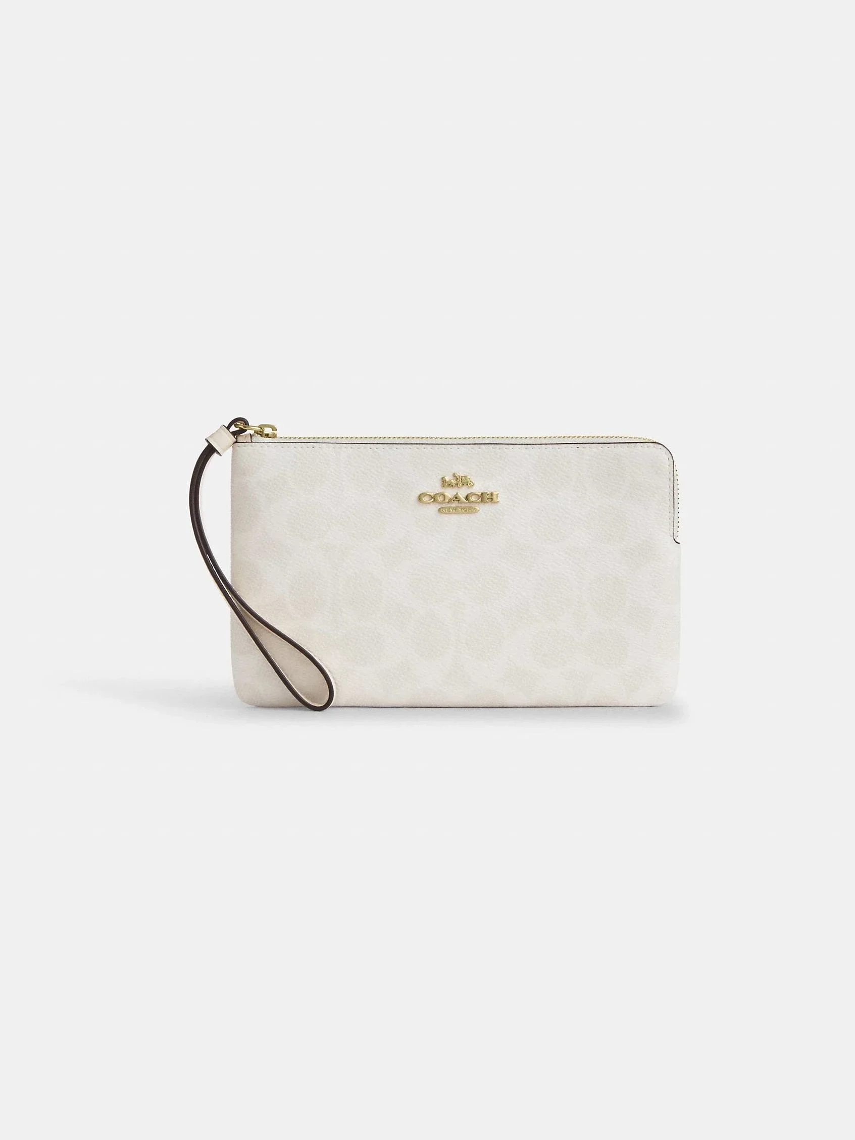 Monedero de Muñeca Grande Corner Zip en Lona Signature - imagen 7