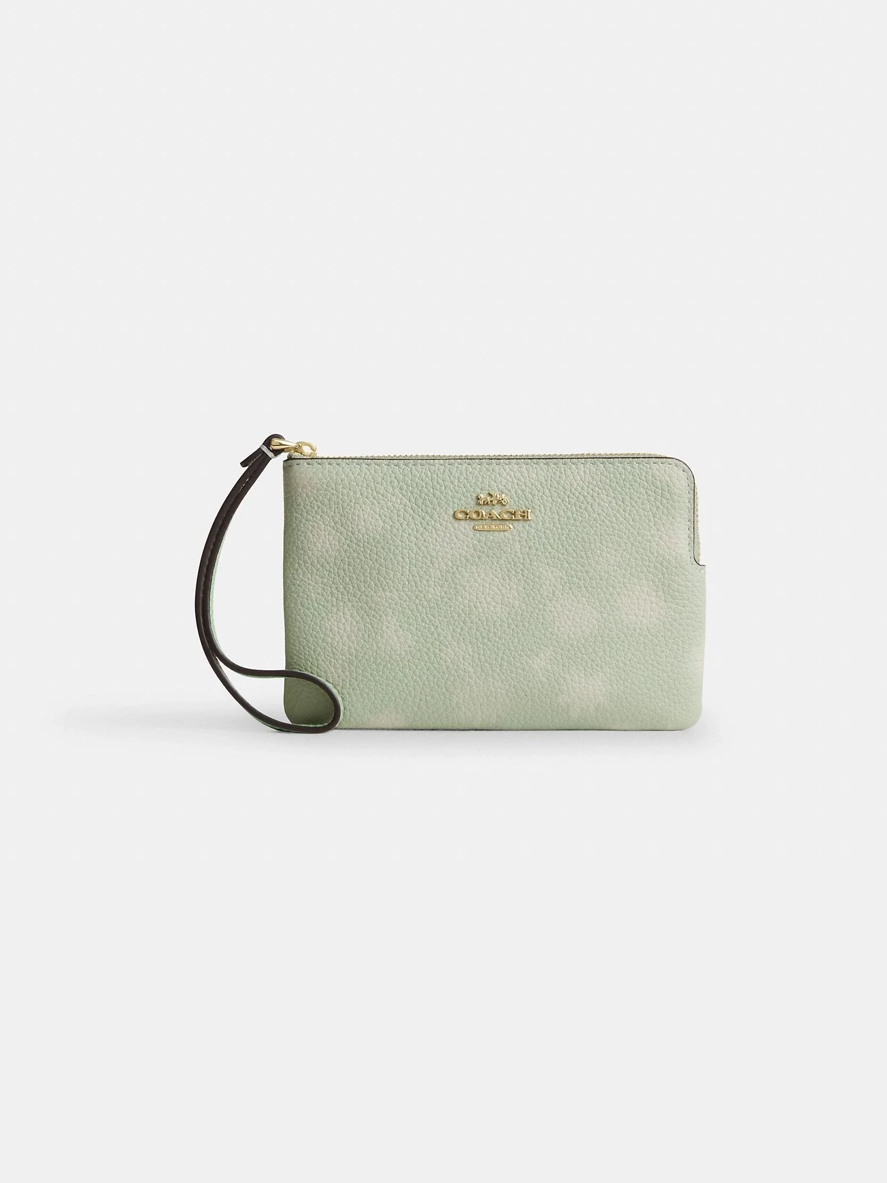 Monedero de Muñeca Corner Zip con Estampado Floral