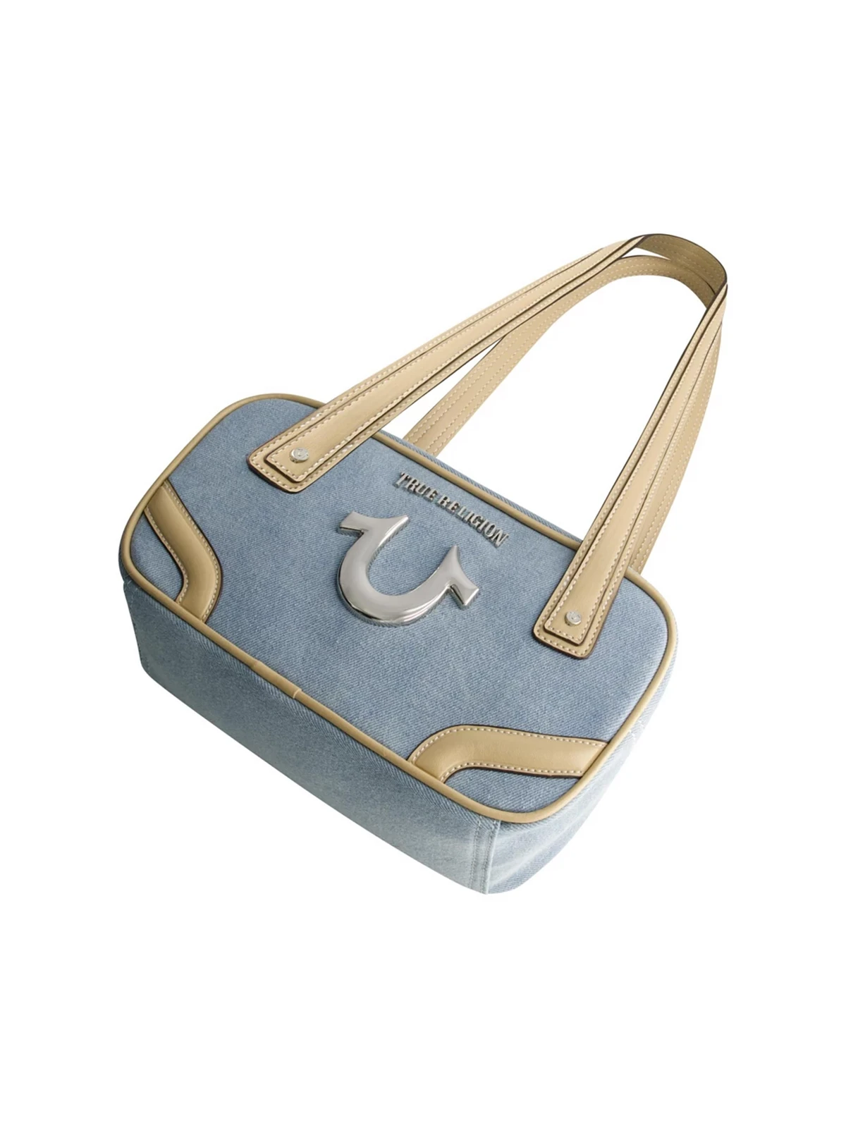 Bolso de hombro pequeño en denim - imagen 5