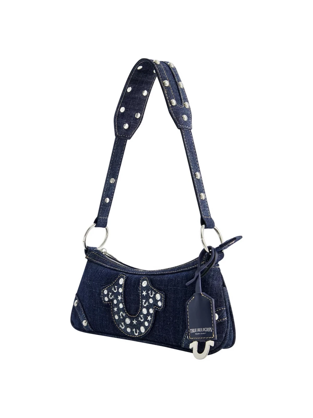 Bolso de hombro Horseshoe en denim