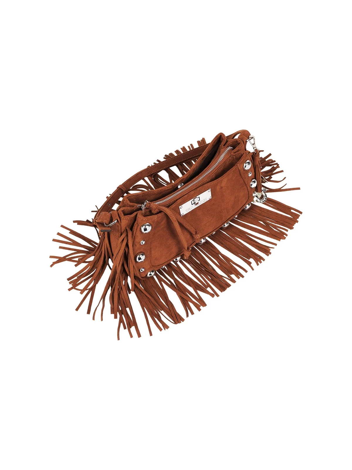 Bolso Hobo con Flecos y Tachuelas - imagen 5