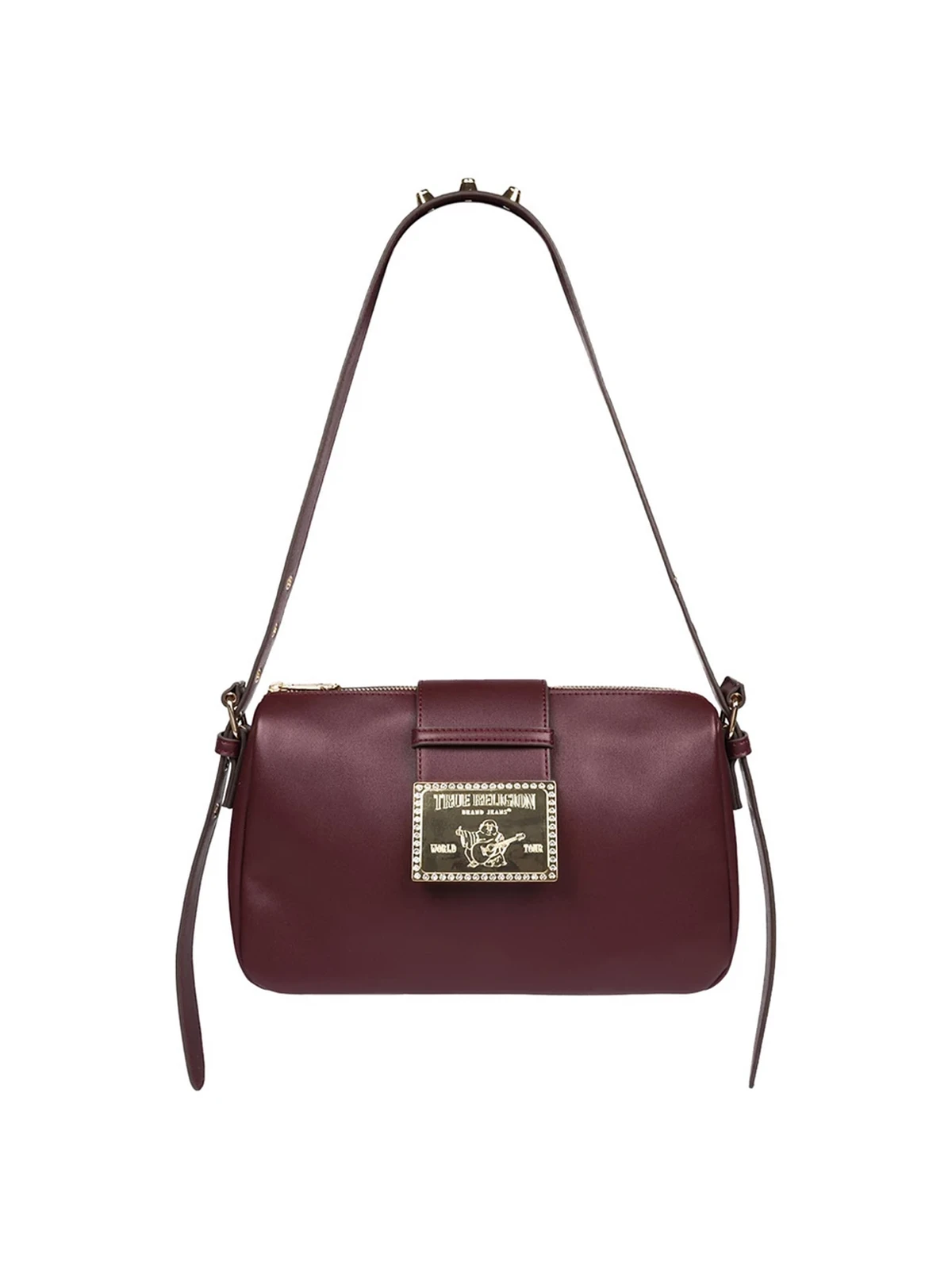 Bolso de Hombro East West con Hebilla de Cinturón