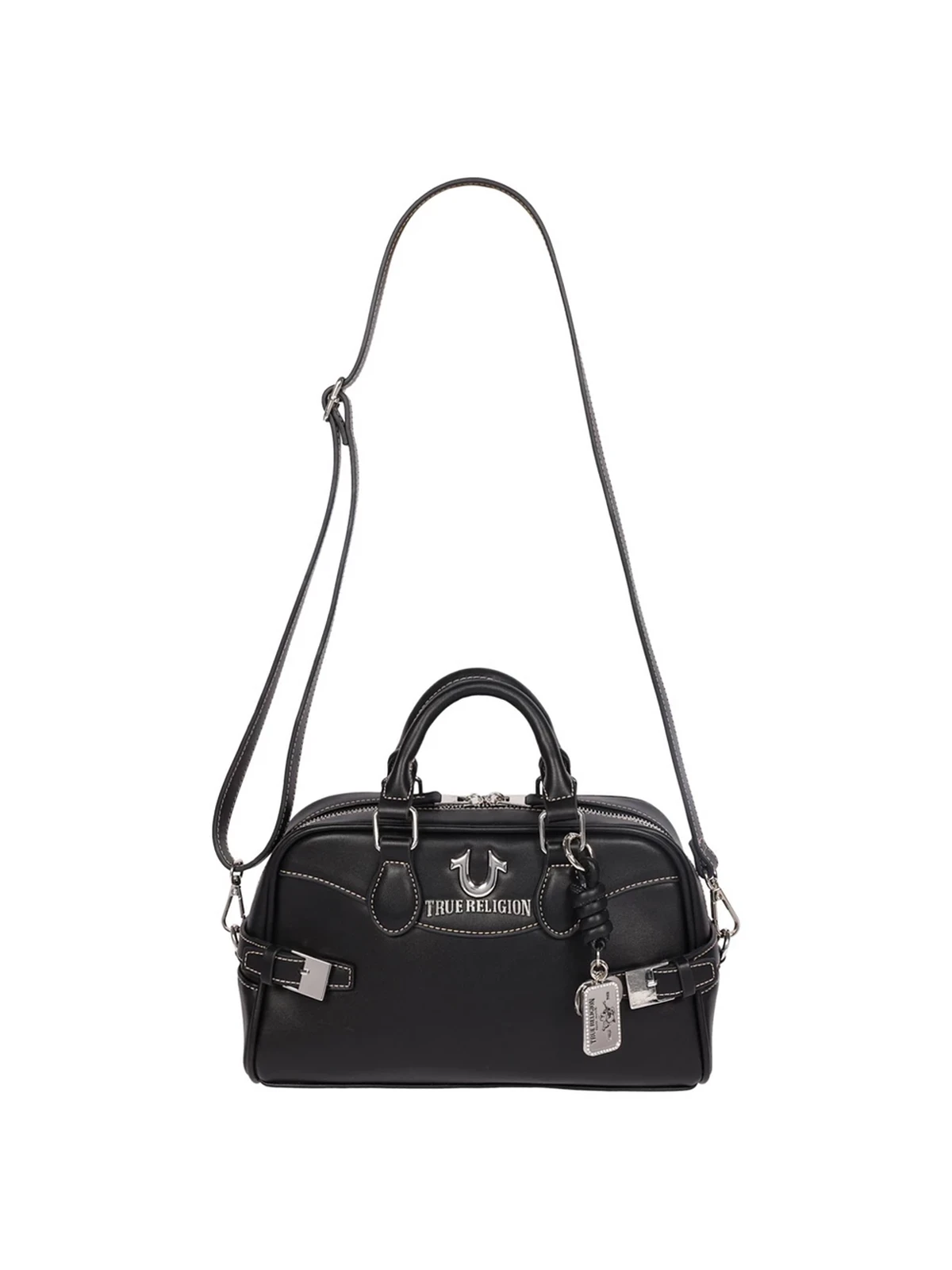 Bolso de Mano con asa superior y correa cruzada desmontable - imagen 7