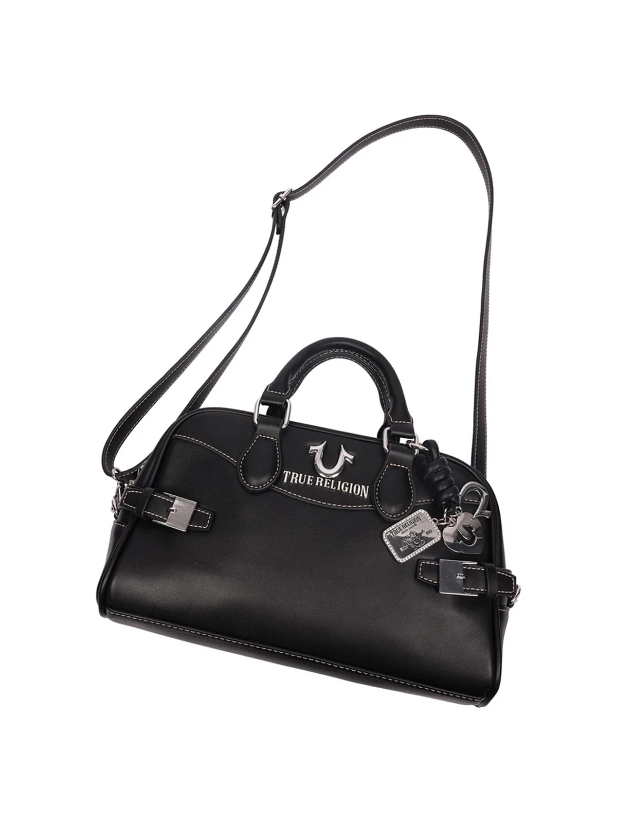 Bolso de Mano con asa superior y correa cruzada desmontable - imagen 8