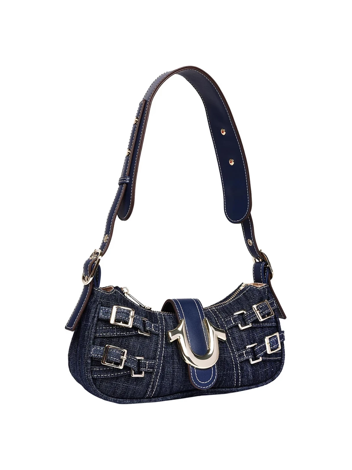 Bolso de Hombro en Denim