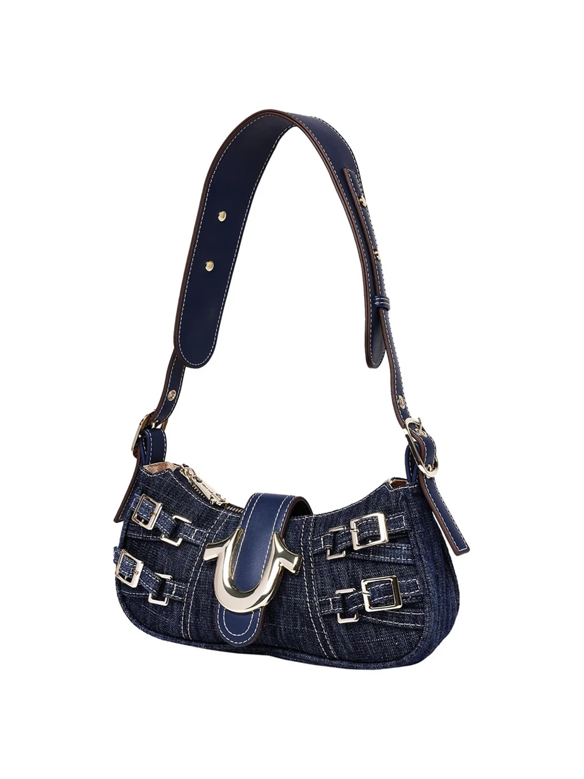 Bolso de Hombro en Denim - imagen 3