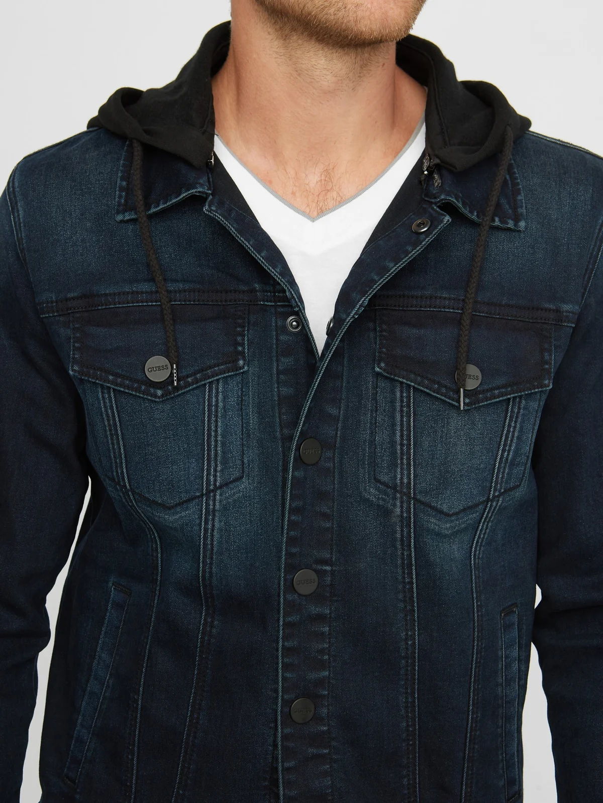 Chaqueta de Denim con Capucha Vertix - imagen 4