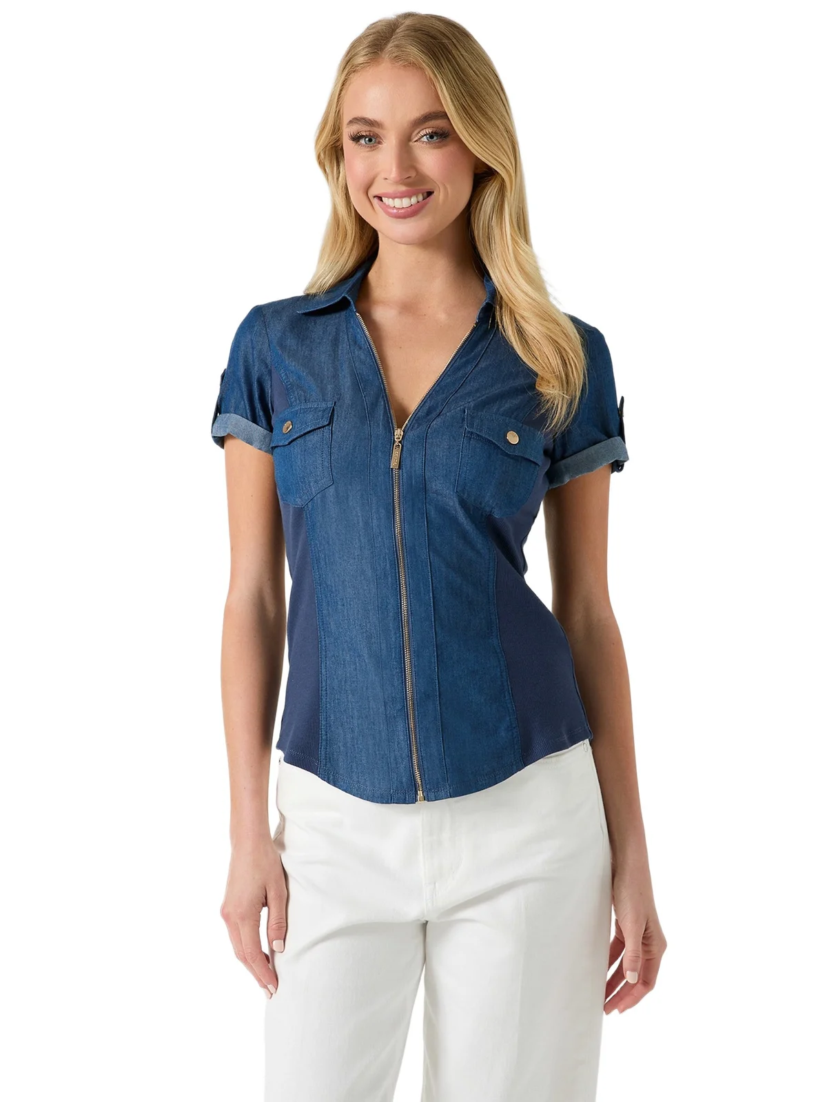 Blusa de chambray Amaya - imagen 5