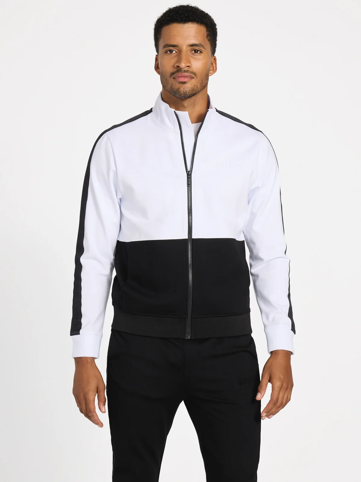 Genaro Color-Block Zip