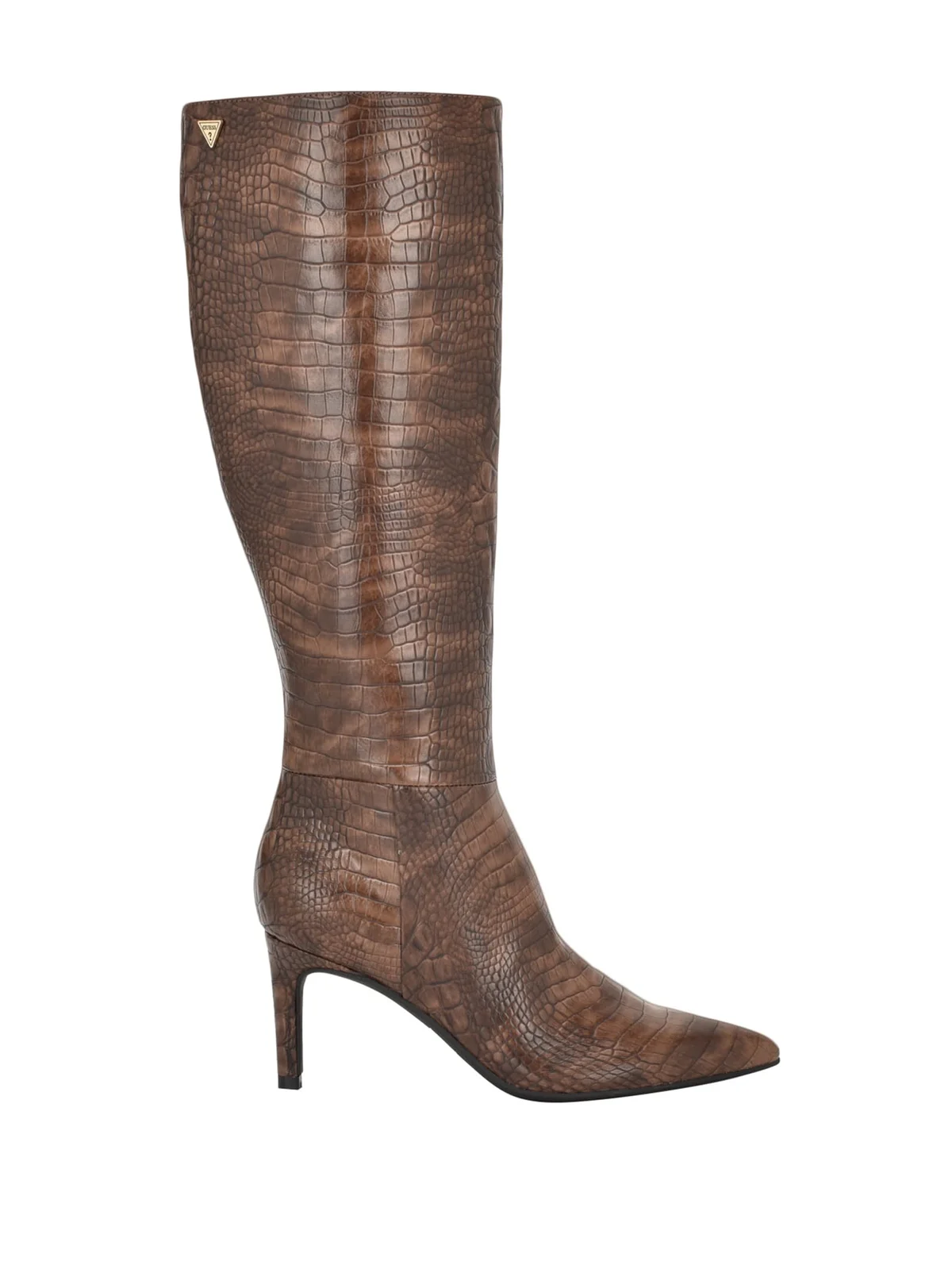 Botas Altas Anorra Croc-Embossed