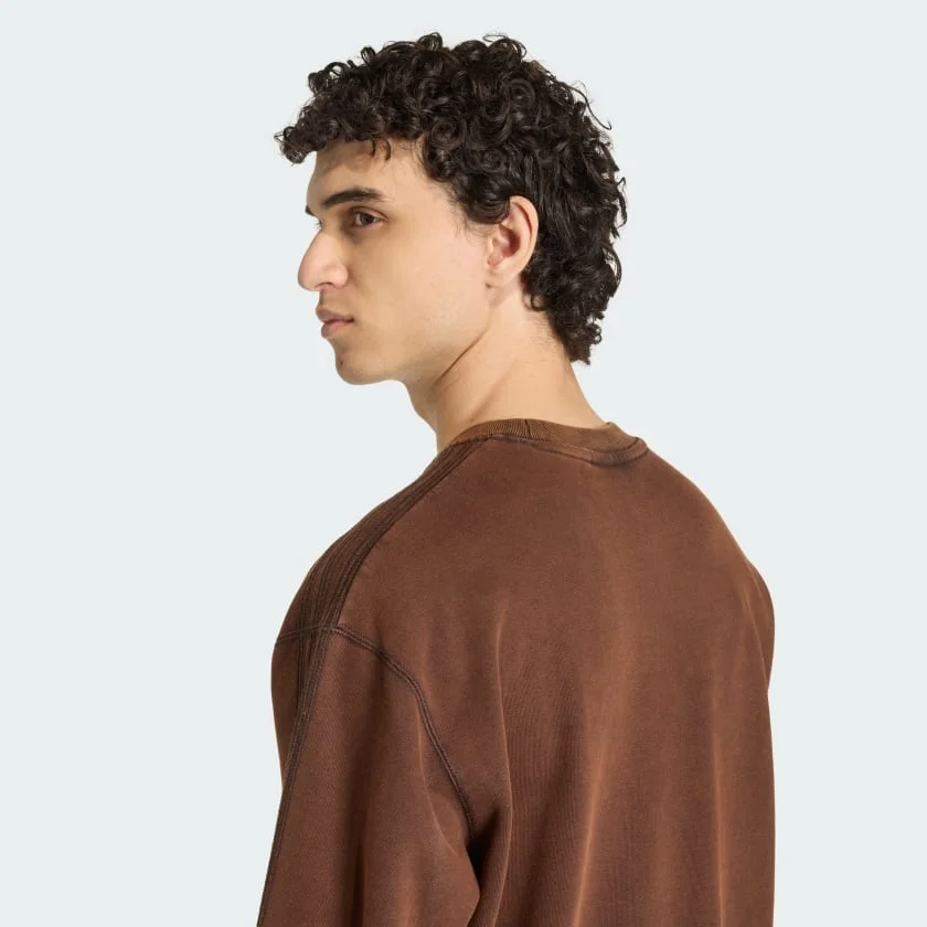 Sudadera Premium Essentials Cuello Redondo Efecto Lavado Retro - imagen 5