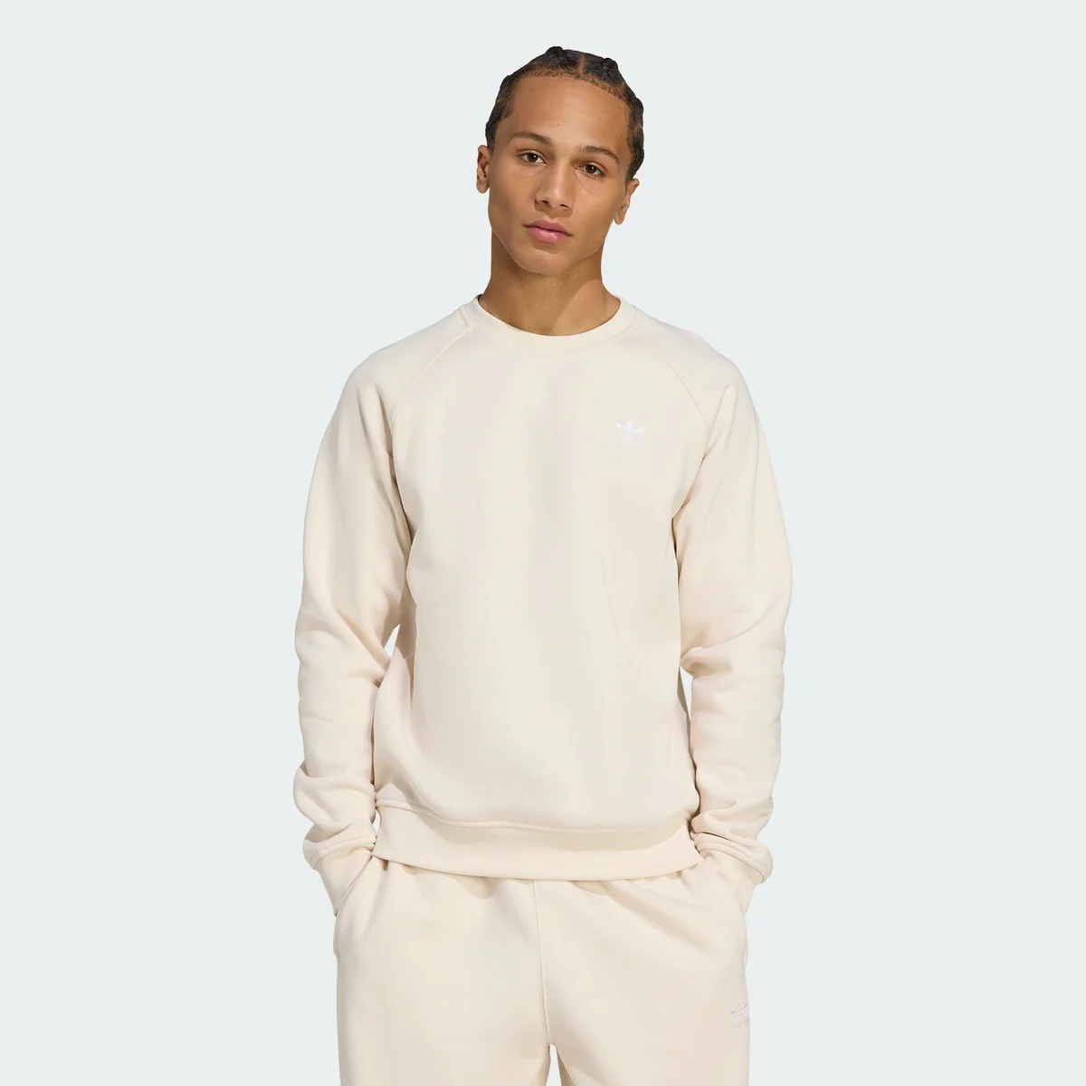 Sudadera Trefoil Essentials Crew - imagen 1