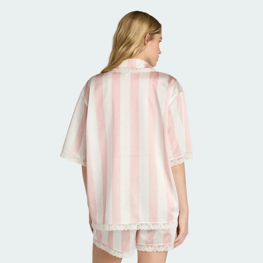 Camisa con Encaje Jacquard