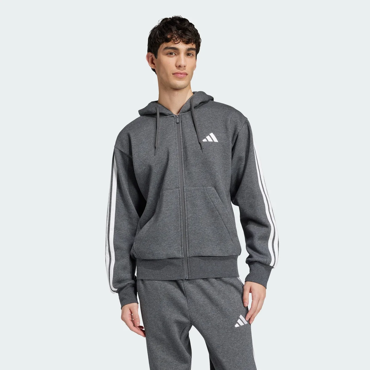 Sudadera con Capucha Essentials 3-Stripes de Fleece - imagen 6