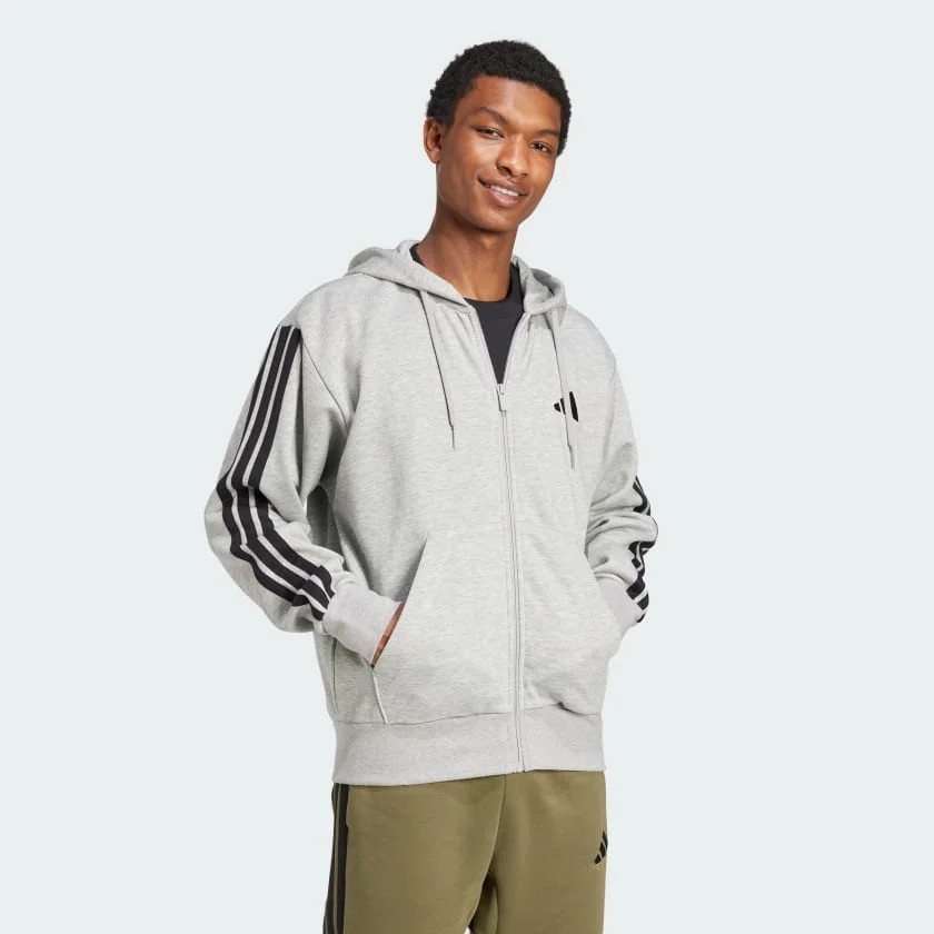 Sudadera con Capucha Essentials 3-Stripes de Fleece - imagen 3