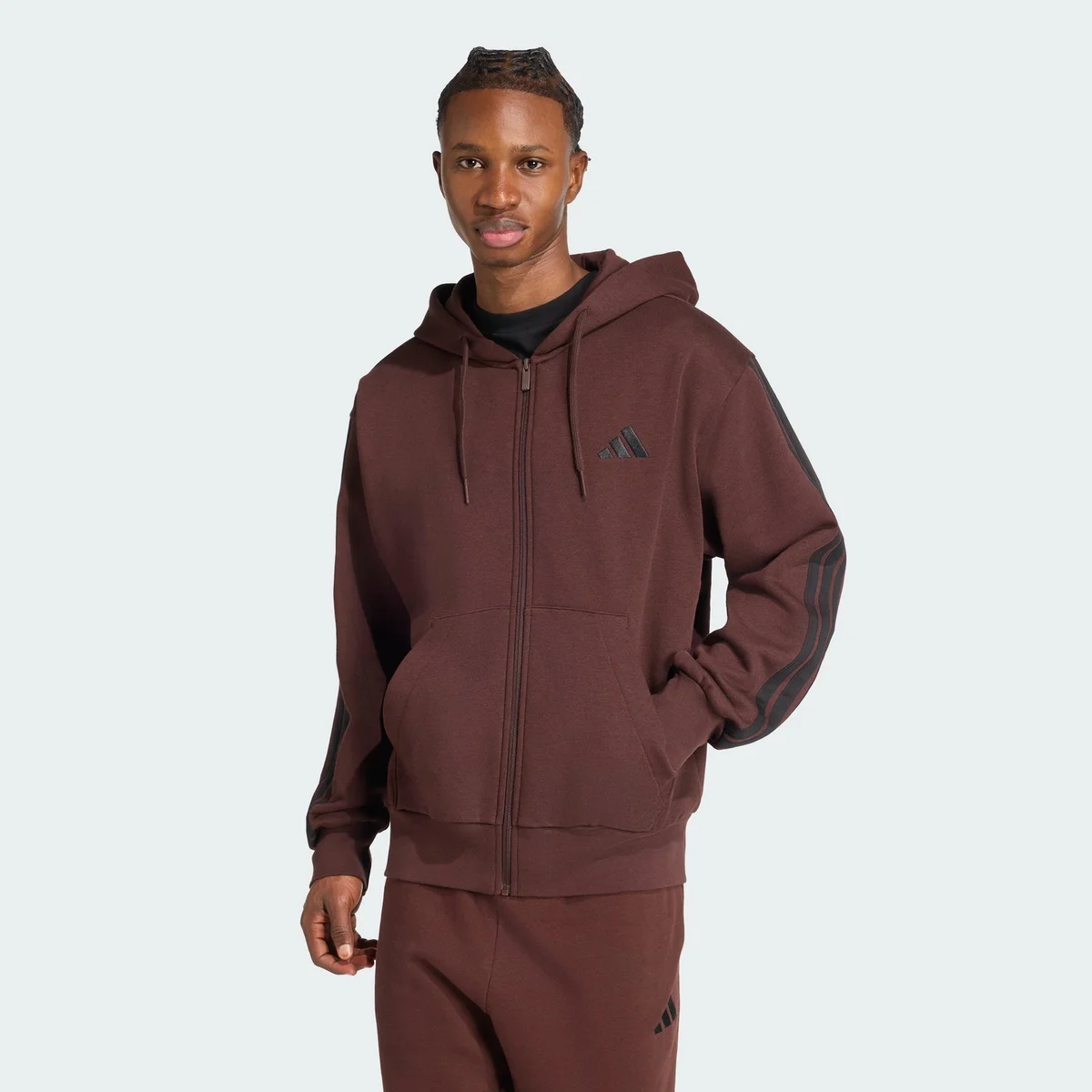 Sudadera Essentials 3-Stripes con Capucha