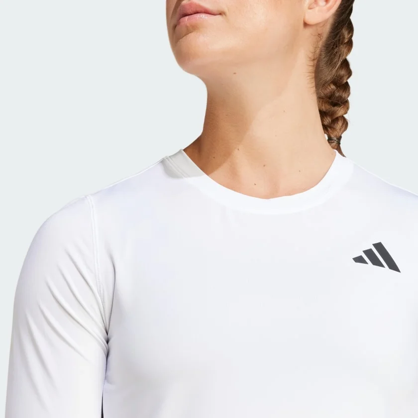 Camiseta de entrenamiento manga larga Essentials de 3 rayas - imagen 4