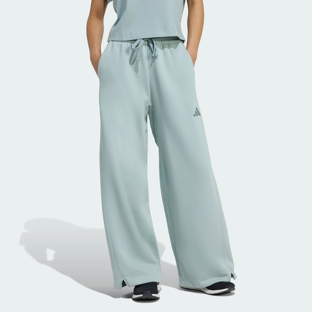 Pantalones Anchos Holgados de Felpa - imagen 7
