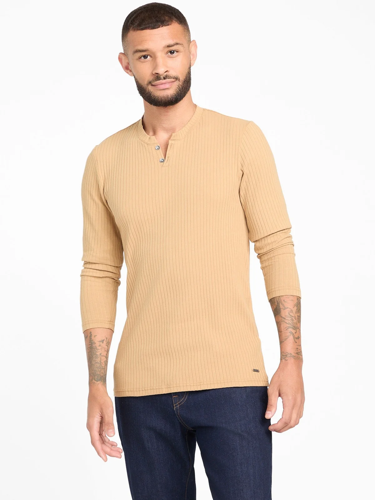 Camiseta Henley Todd de Manga Larga - imagen 6