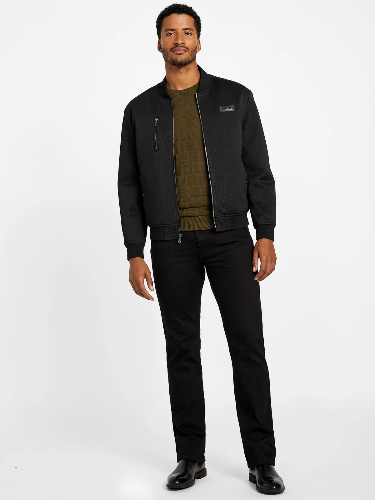 Chaqueta Biker Alonzo con Cierre Completo - imagen 3