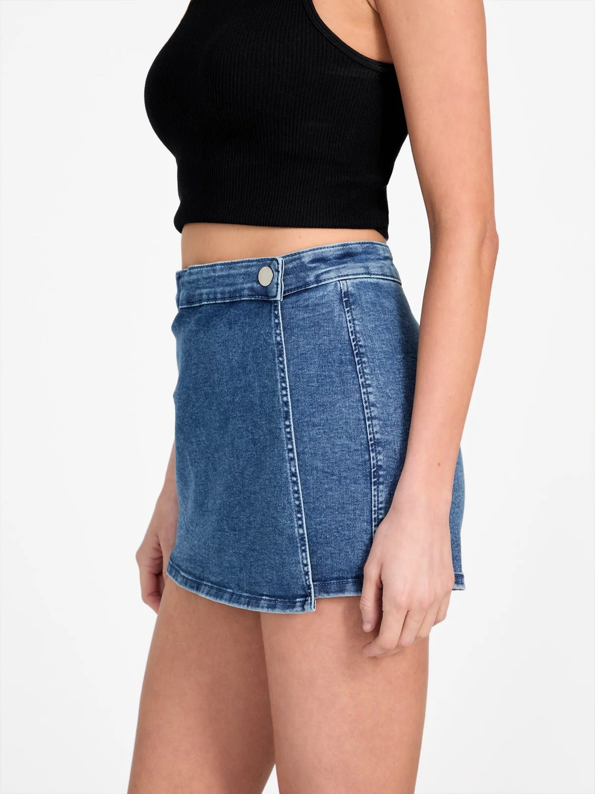 Falda pantalón en denim Eco Alexia - imagen 3