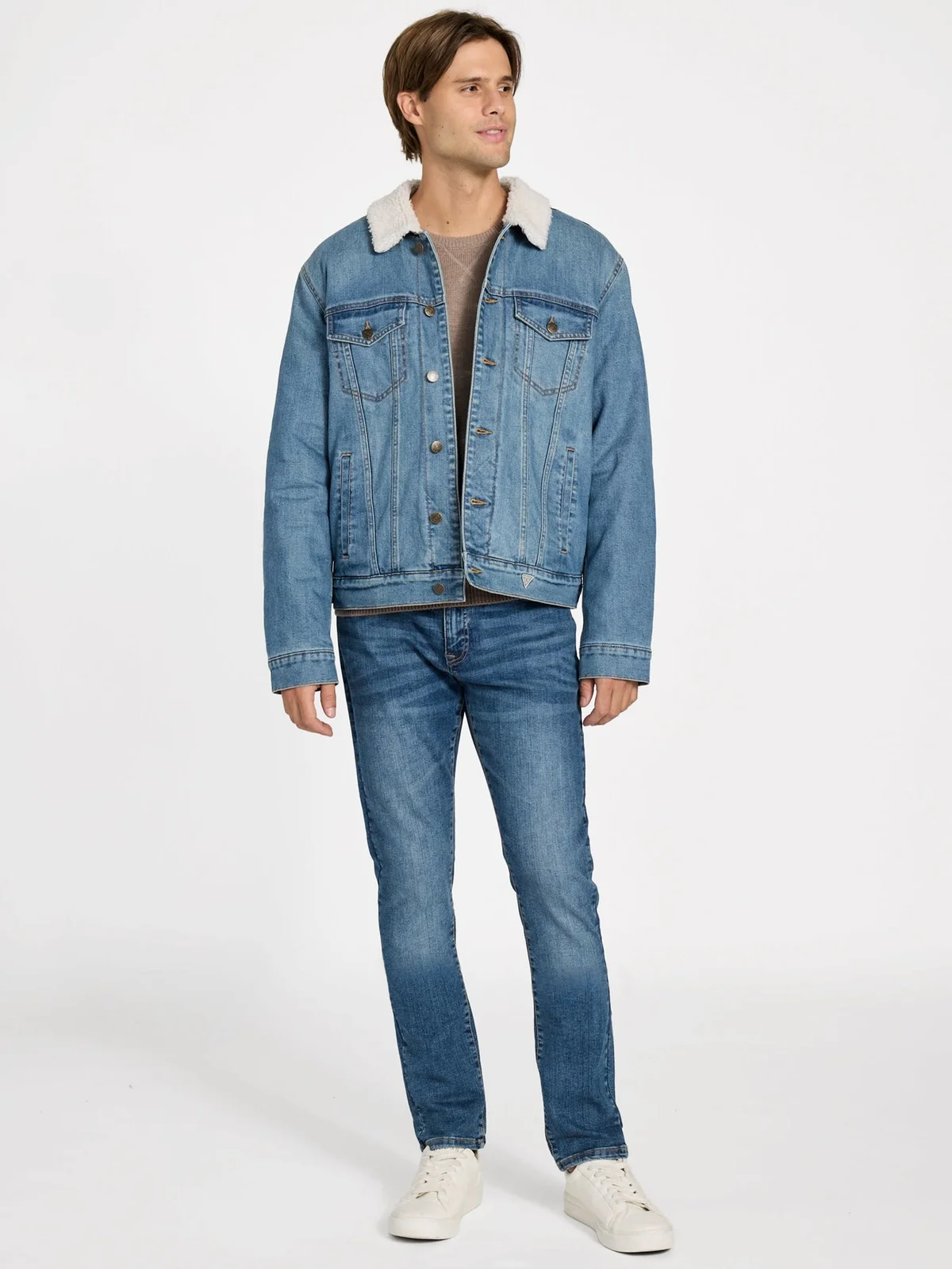 Chaqueta en denim Braun Sherpa - imagen 2