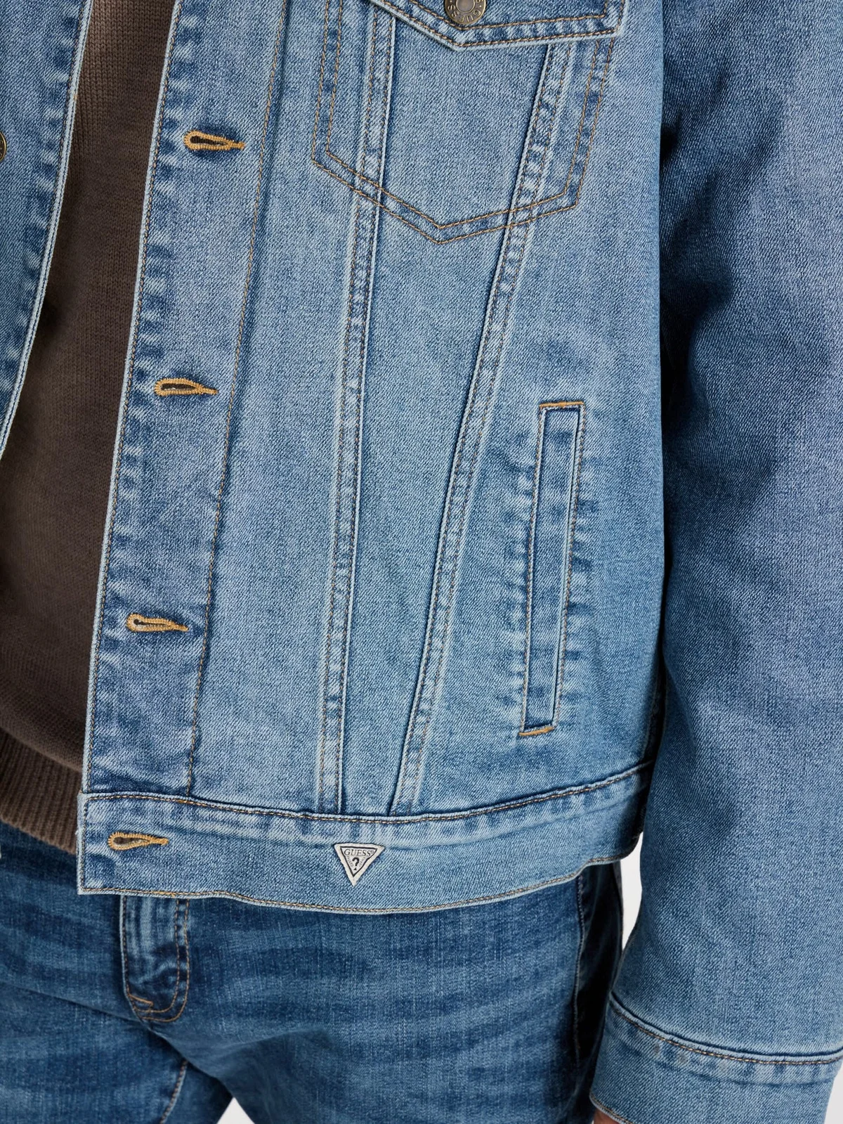 Chaqueta en denim Braun Sherpa - imagen 5