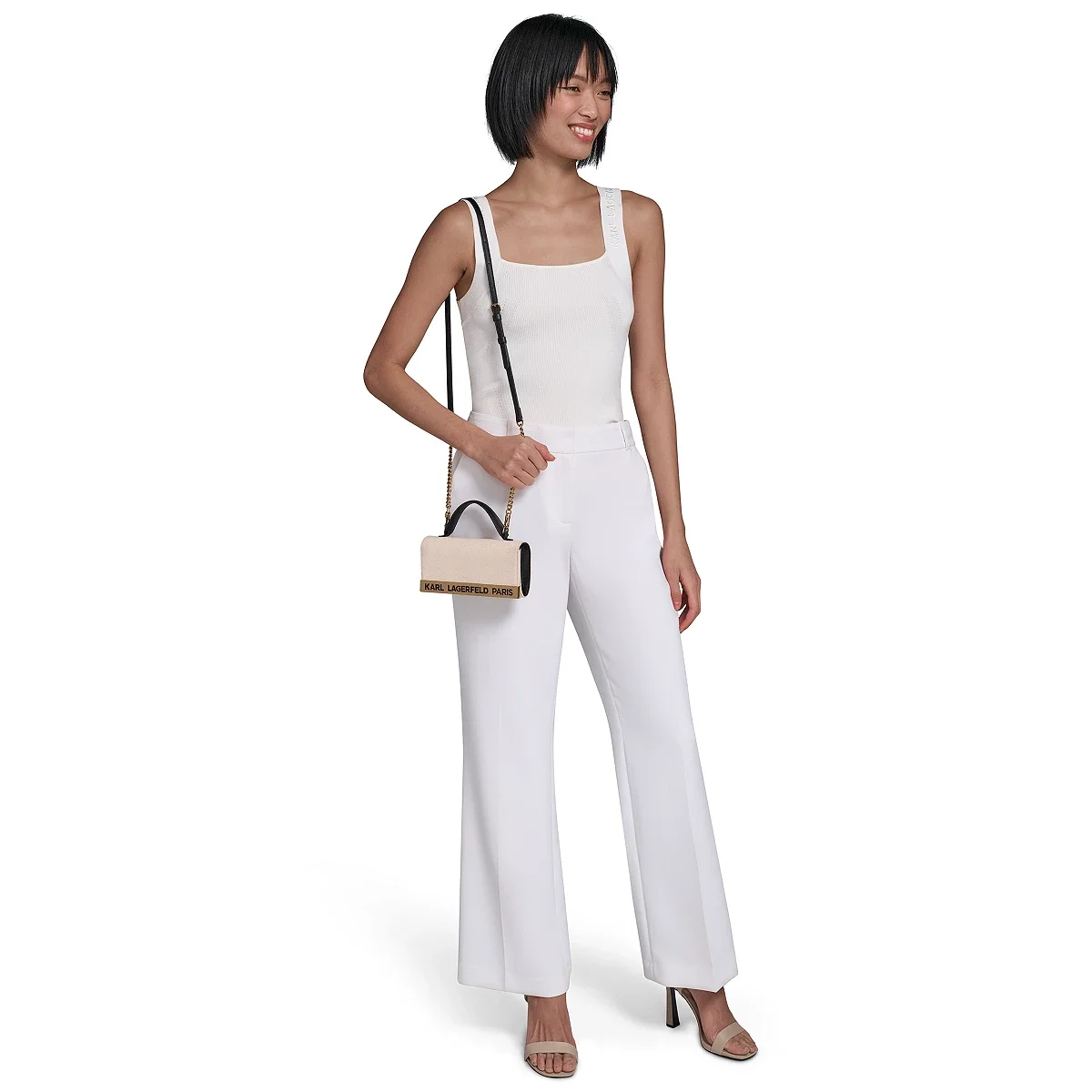 Bolso Cruzado Jacqueline de Lona - imagen 6