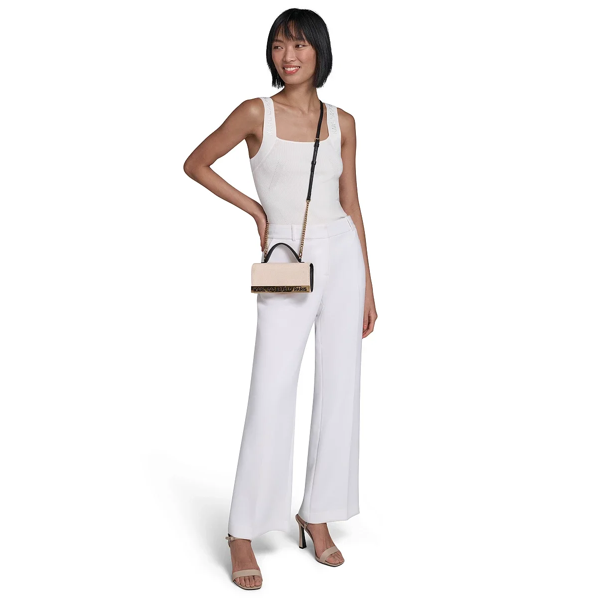 Bolso Cruzado Jacqueline de Lona - imagen 8
