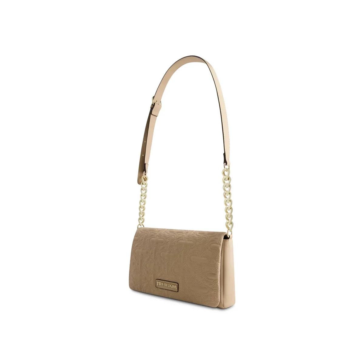 Bolso Hobo acolchado con solapa