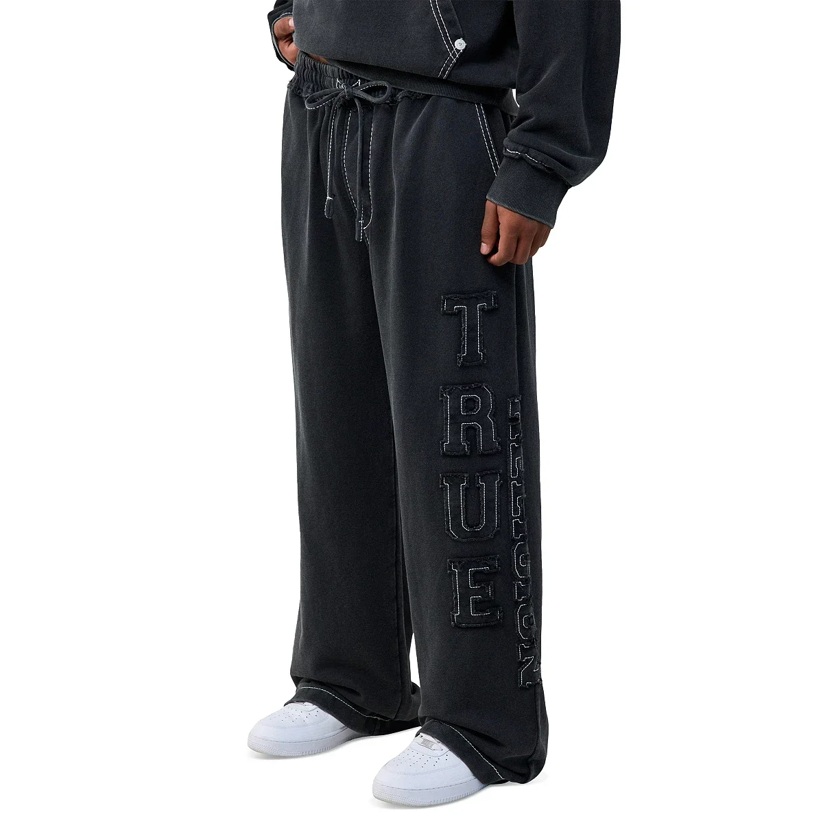 Pantalones deportivos Baggy Big T con logotipo y aplique - imagen 3