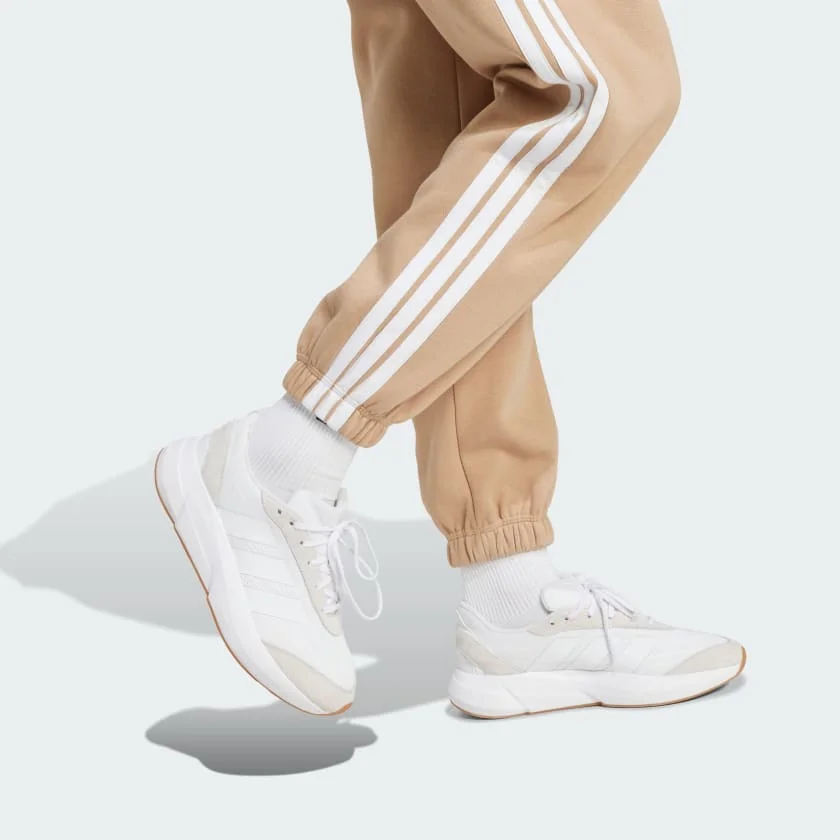 Pantalón Essentials 3-Stripes Fleece Loose-Fit - imagen 5