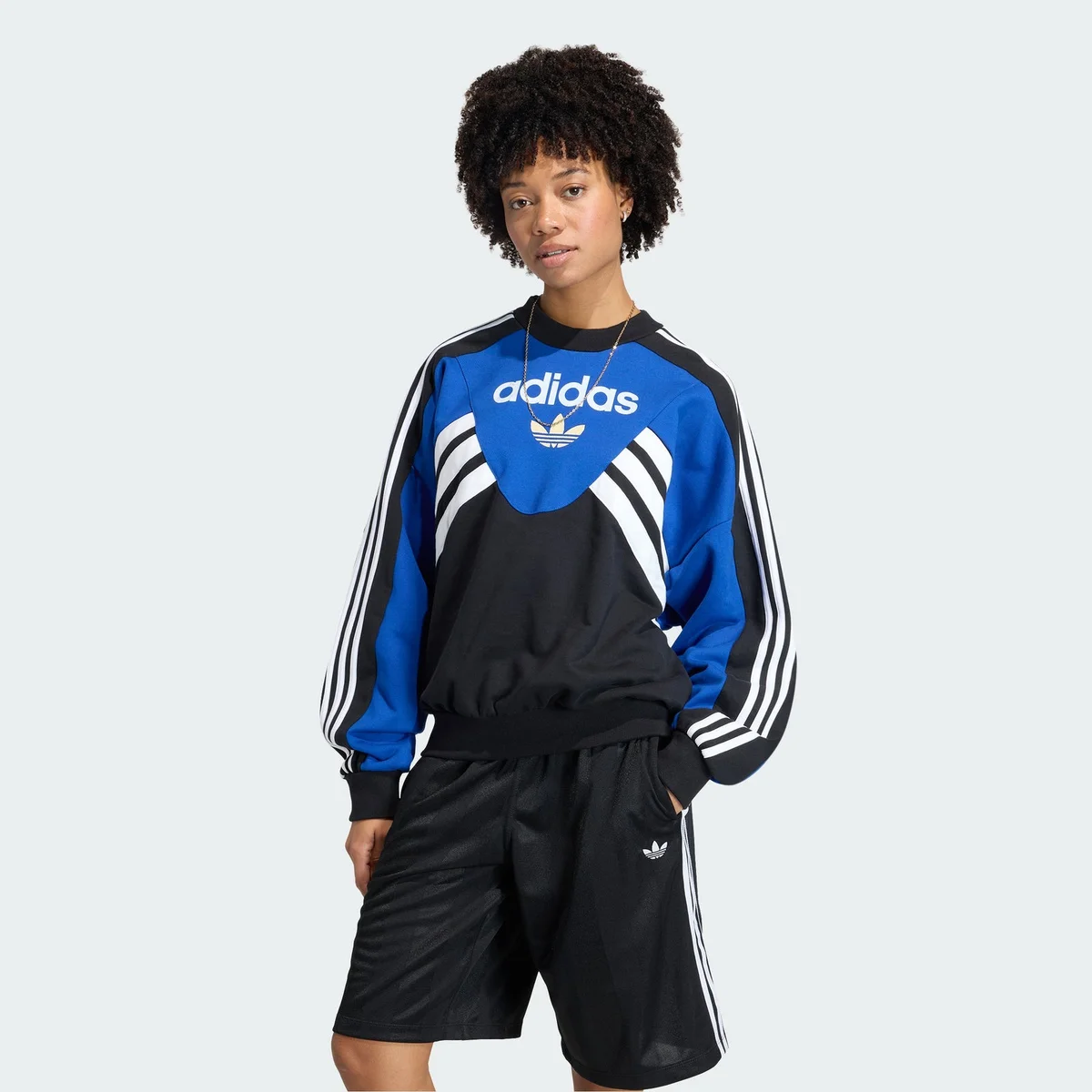 Sudadera estampada de manga larga