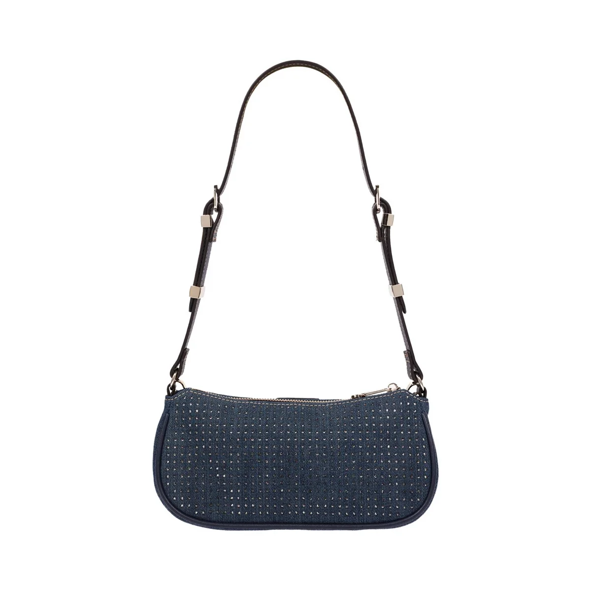 Bolso de hombro en denim - imagen 4