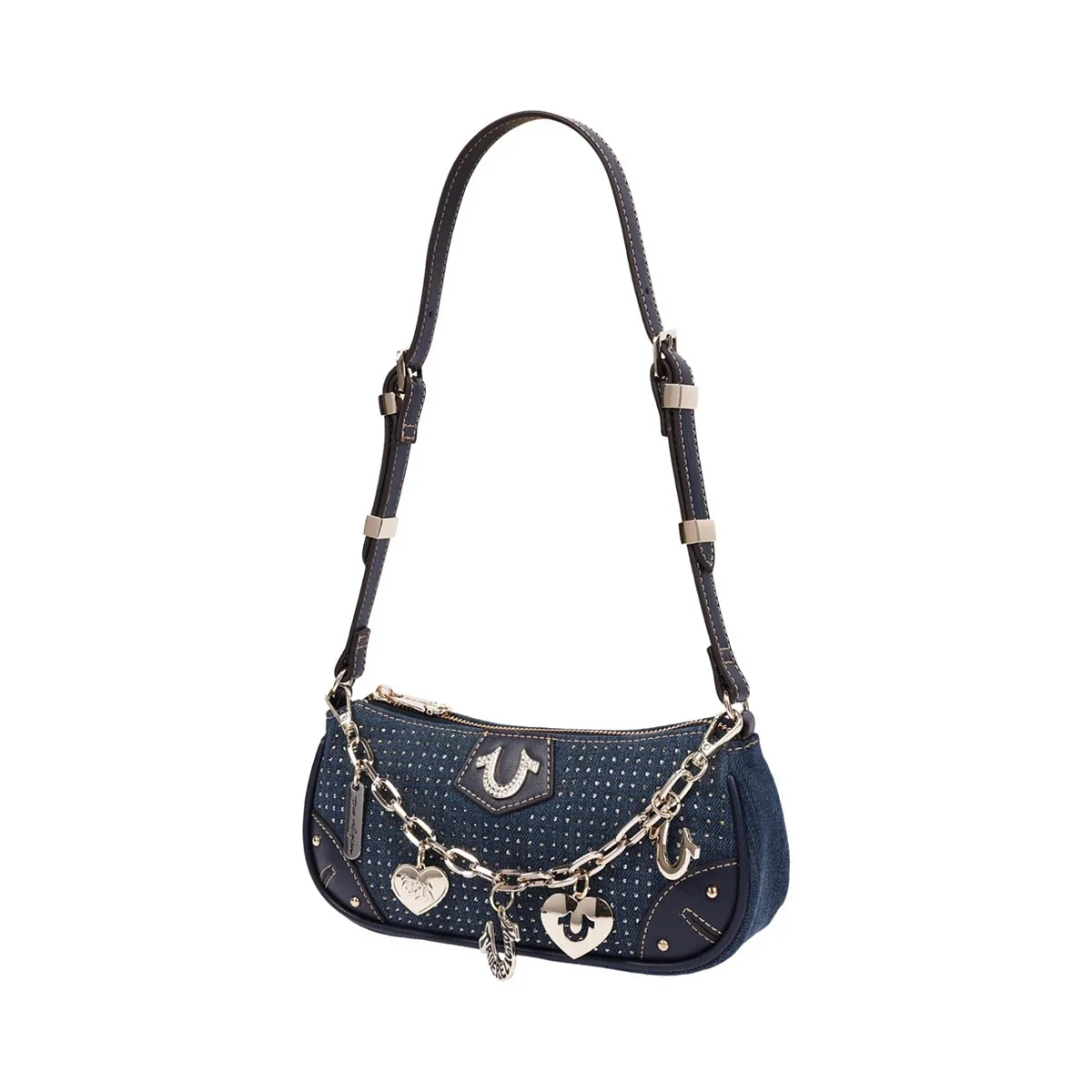 Bolso de hombro en denim - imagen 3