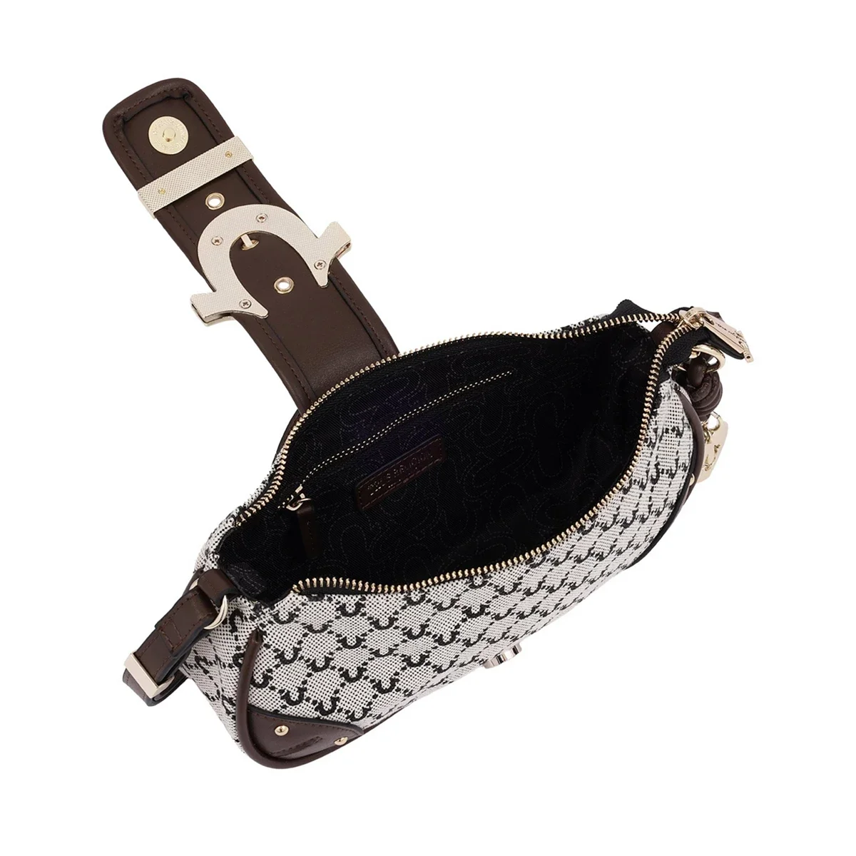 Bolso Bandolera en denim con múltiples correas - imagen 5