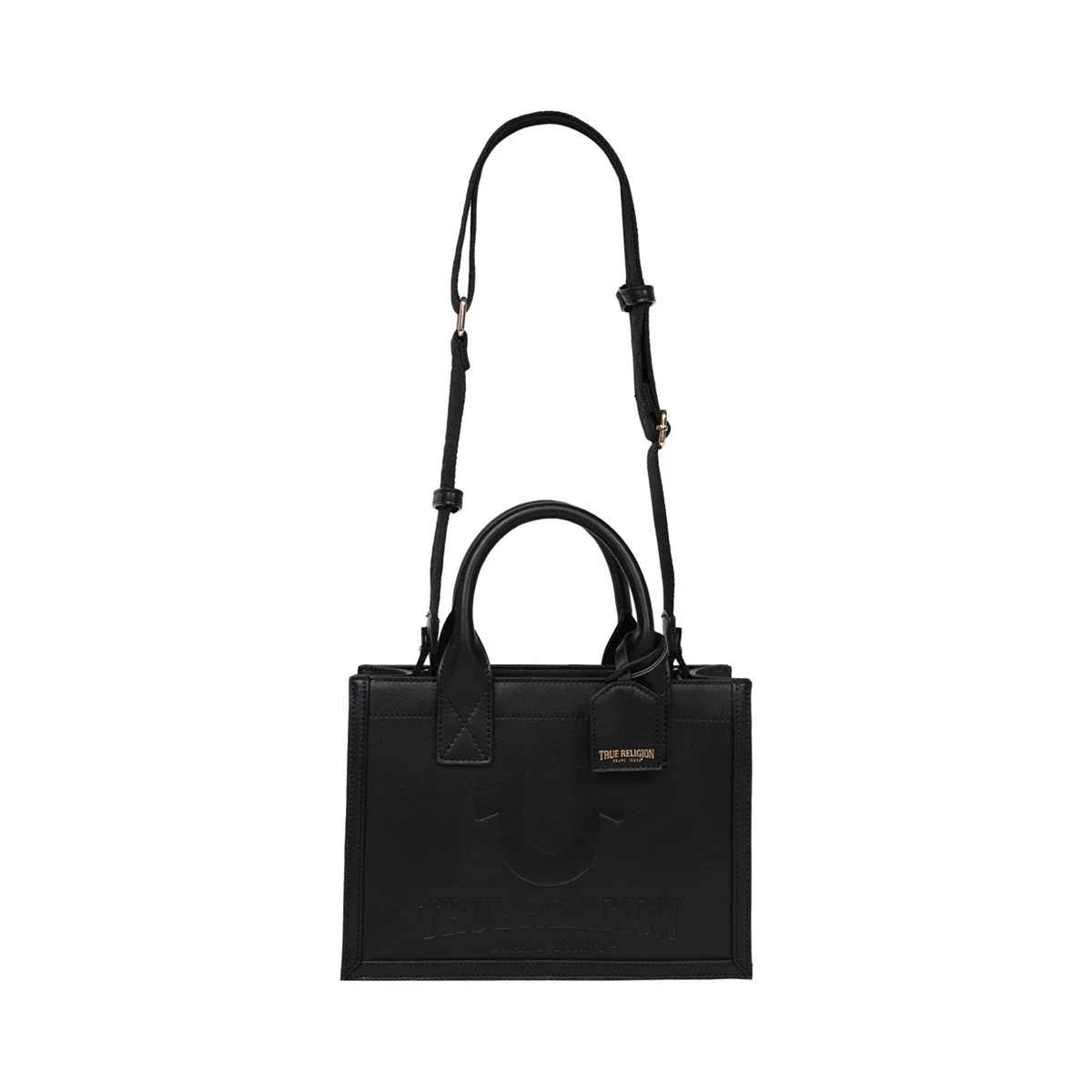 Bolso Tote con logo grabado en relieve y correa de hombro extraíble - imagen 5