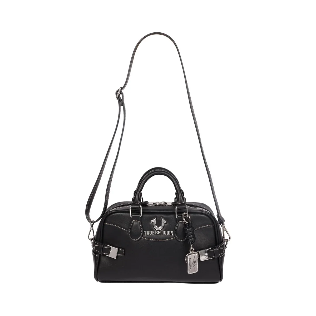 Bolso de Mano con asa superior y correa cruzada desmontable - imagen 7