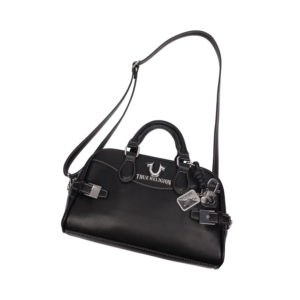 Bolso de Mano con asa superior y correa cruzada desmontable - imagen 8