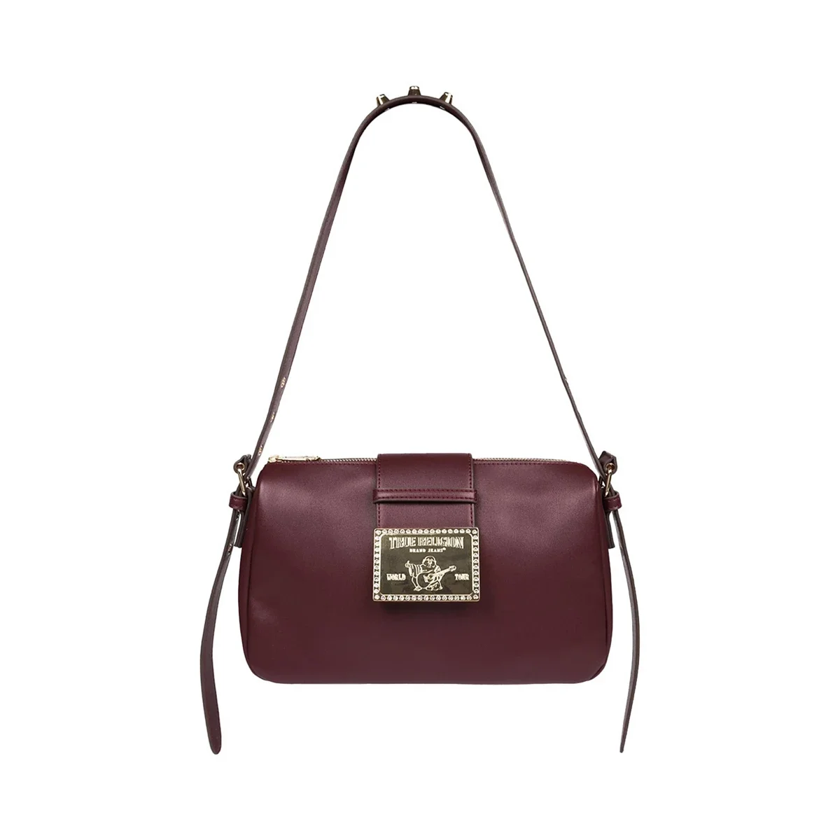 Bolso de Hombro East West con Hebilla de Cinturón