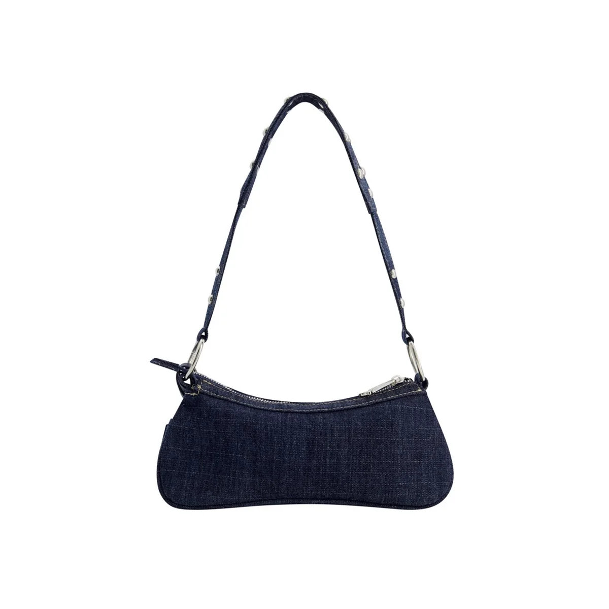 Bolso de hombro Horseshoe en denim - imagen 4