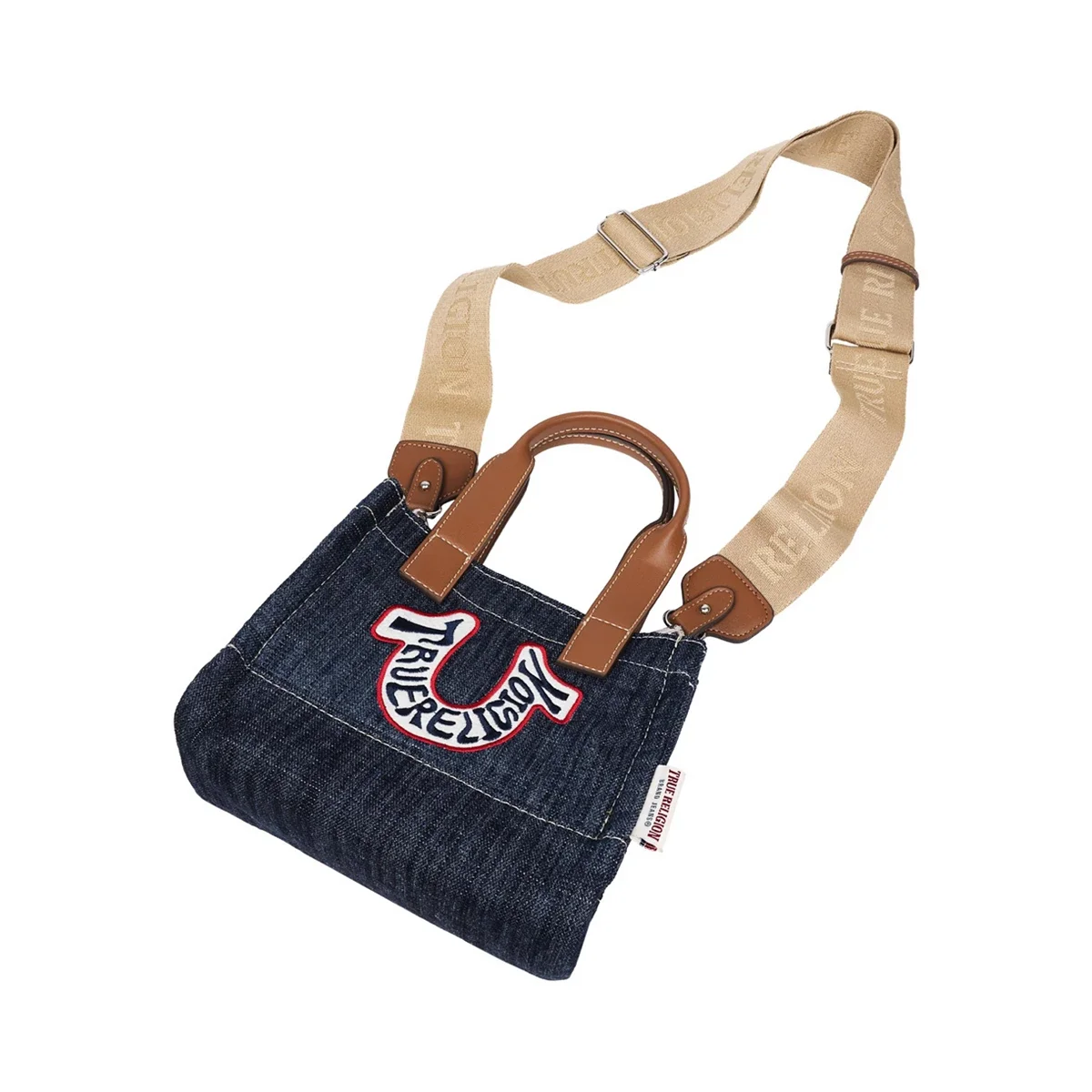 Bolso Mini Tote Retro Horseshoe en Denim - imagen 4